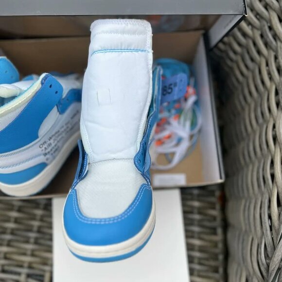 Jordan 1 OFF-White UNC - Picture 4 of 7